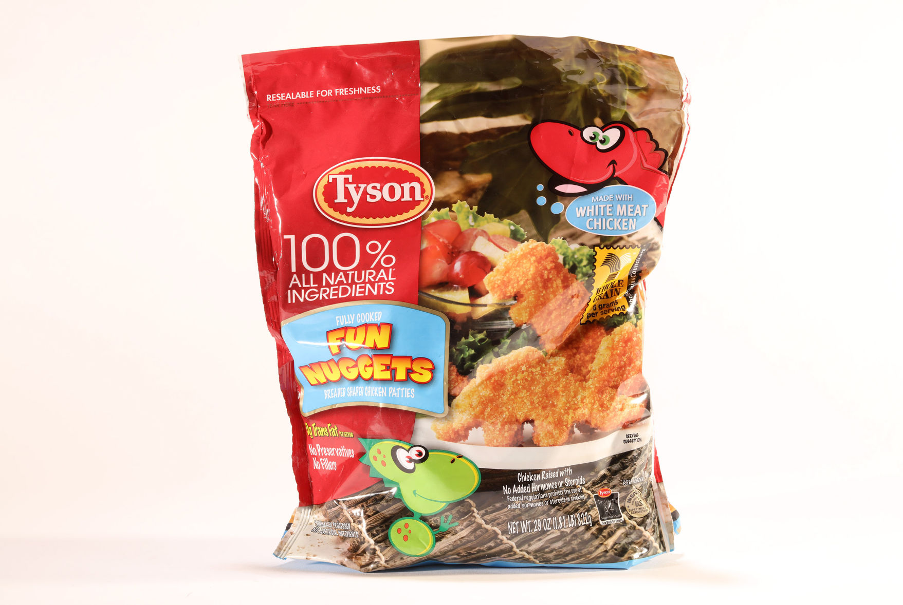 #3 (Tie): Tyson Dinosaur-Shaped Chicken Nuggets